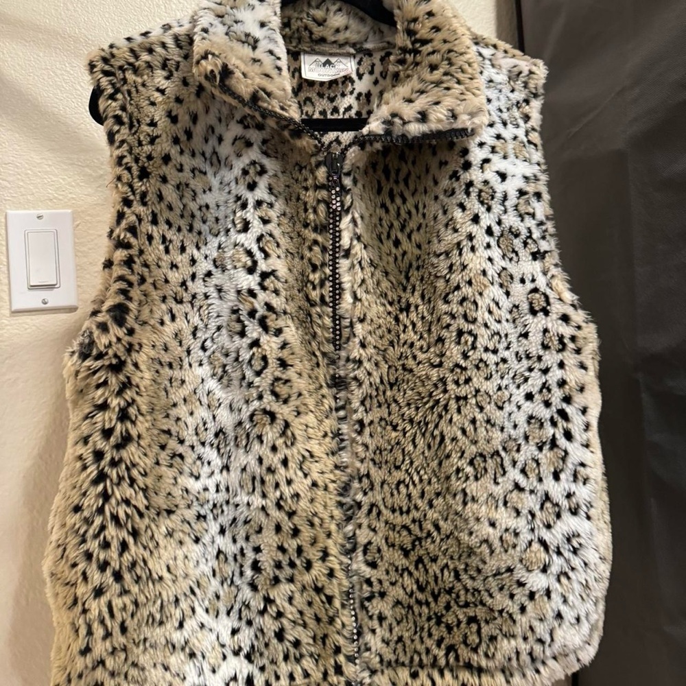 Retro Leopard Print Vest✨